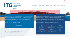Desktop Screenshot of itgonline.com